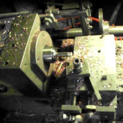 气保焊导电嘴生产过程视频
