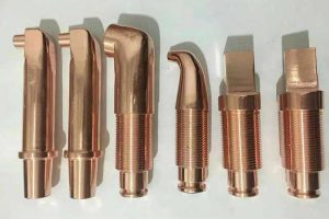 6种点焊机电极，带螺纹紫铜电极